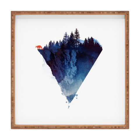 Robert Farkas Near to the edge Square Tray