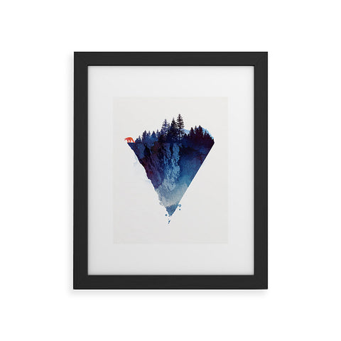 Robert Farkas Near to the edge Framed Art Print