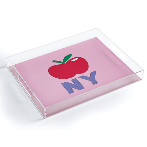 Robert Farkas NY apple Acrylic Tray