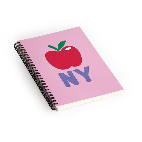 Robert Farkas NY apple Spiral Notebook