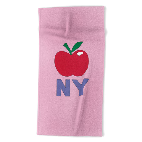 Robert Farkas NY apple Beach Towel