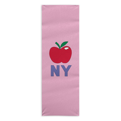 Robert Farkas NY apple Yoga Towel
