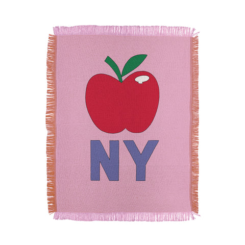 Robert Farkas NY apple Throw Blanket