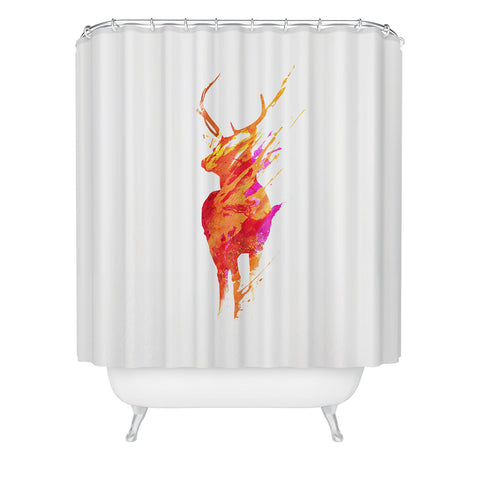 Robert Farkas On the road again Shower Curtain