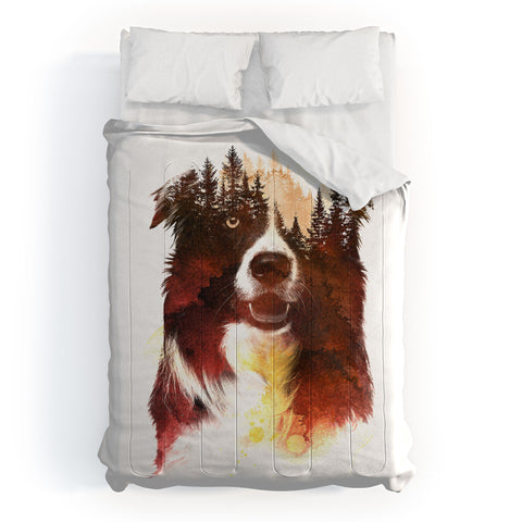 Robert Farkas One night in the forest Comforter
