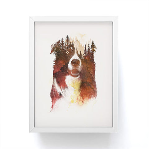 Robert Farkas One night in the forest Framed Mini Art Print