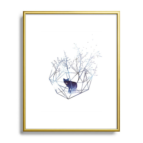 Robert Farkas Organic prison Metal Framed Art Print