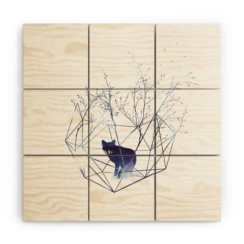 Robert Farkas Organic prison Wood Wall Mural