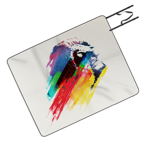 Robert Farkas Our Hero Picnic Blanket