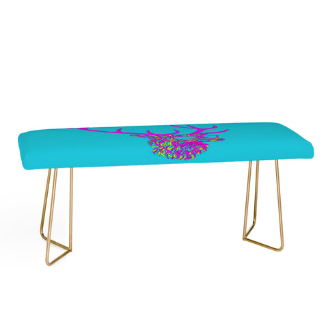 Robert Farkas Party Deer Bench