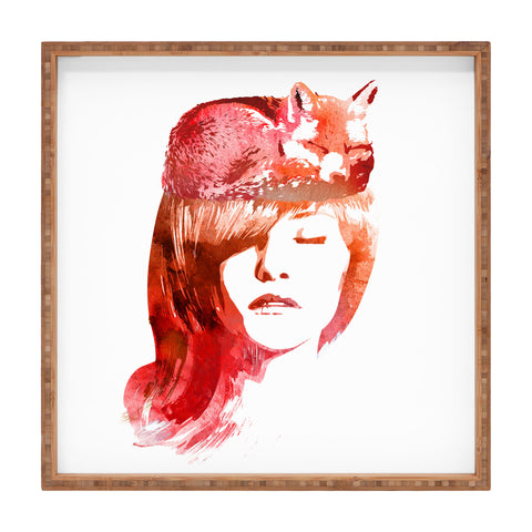 Robert Farkas Perfect Silence Square Tray