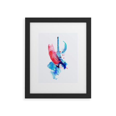 Robert Farkas Pigeons Of Paris Framed Art Print