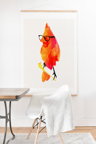 Robert Farkas Punk Bird Art Print And Hanger