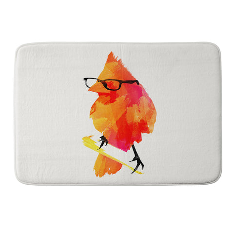 Robert Farkas Punk Bird Memory Foam Bath Mat
