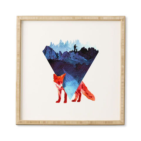Robert Farkas Risky road Framed Wall Art