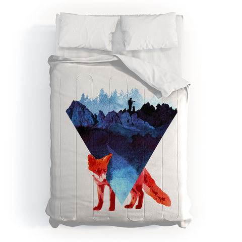 Robert Farkas Risky road Comforter