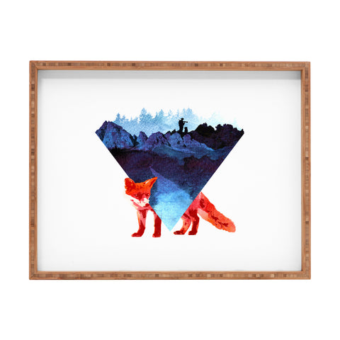 Robert Farkas Risky road Rectangular Tray