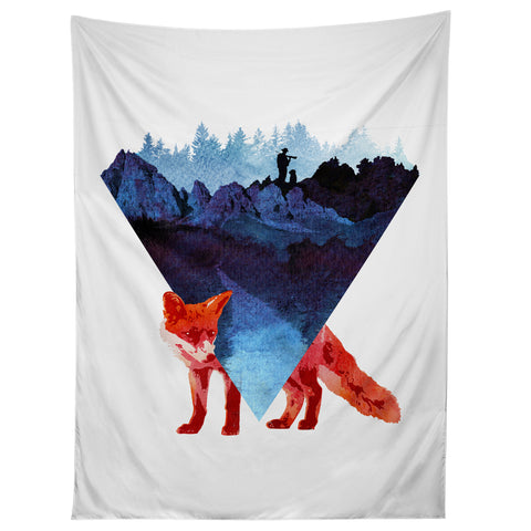 Robert Farkas Risky road Tapestry