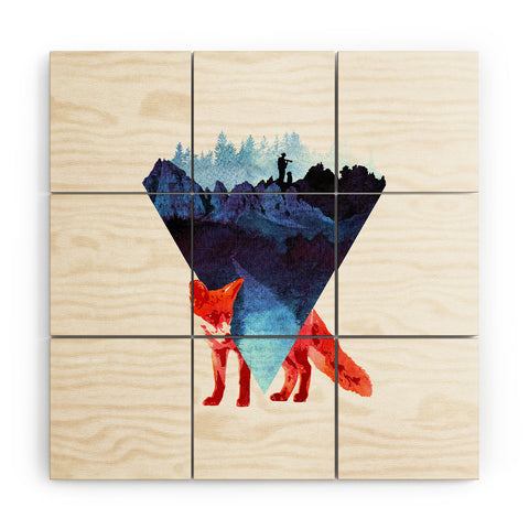 Robert Farkas Risky road Wood Wall Mural