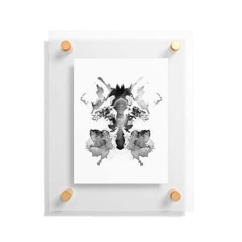 Robert Farkas Rorscach Floating Acrylic Print