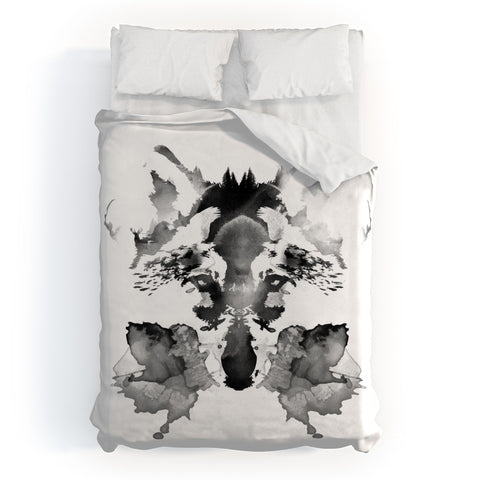 Robert Farkas Rorscach Duvet Cover