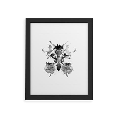 Robert Farkas Rorscach Framed Art Print