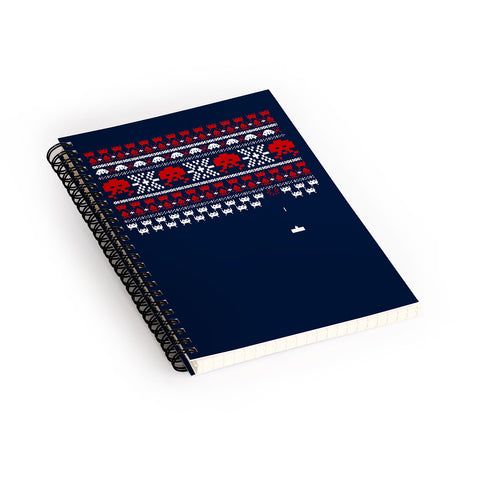Robert Farkas Scandinavian Invaders Spiral Notebook