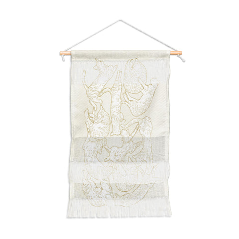 Robert Farkas Sleeping Cats Wall Hanging Portrait