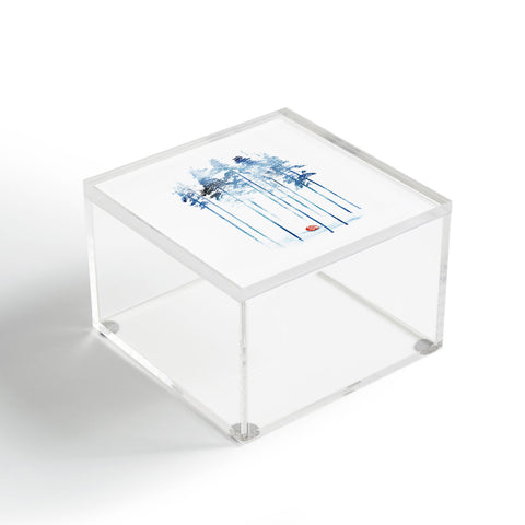Robert Farkas Sleeping in the woods Acrylic Box