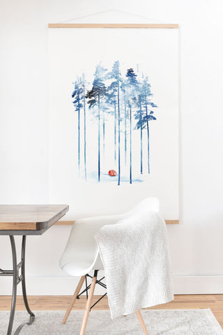 Robert Farkas Sleeping in the woods Art Print And Hanger