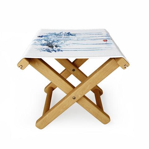 Robert Farkas Sleeping in the woods Folding Stool