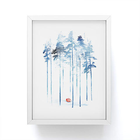 Robert Farkas Sleeping in the woods Framed Mini Art Print