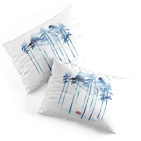 Robert Farkas Sleeping in the woods Pillow Shams