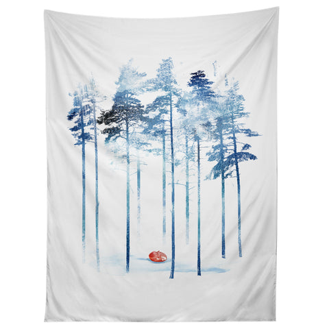 Robert Farkas Sleeping in the woods Tapestry