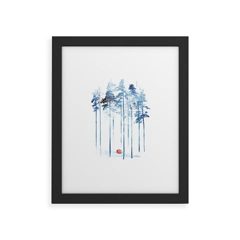 Robert Farkas Sleeping in the woods Framed Art Print