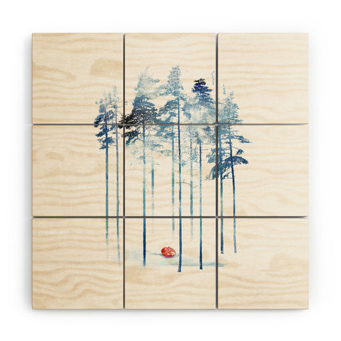 Robert Farkas Sleeping in the woods Wood Wall Mural