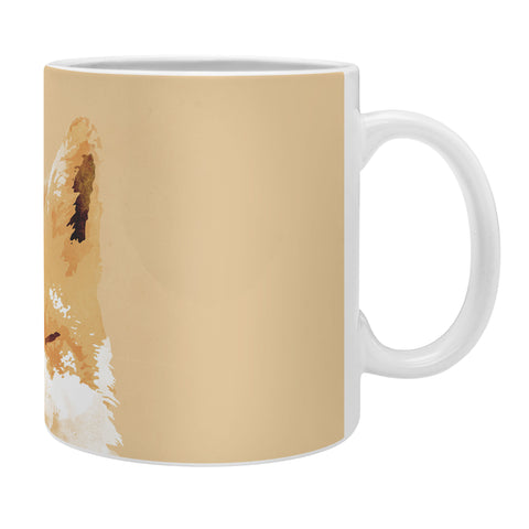 Robert Farkas Smiling fox Coffee Mug