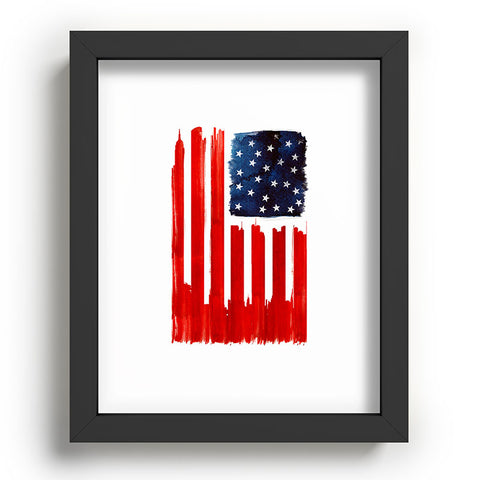 Robert Farkas Stars And Stripes Recessed Framing Rectangle