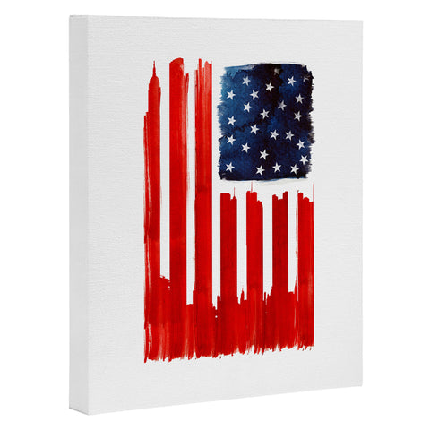 Robert Farkas Stars And Stripes Art Canvas