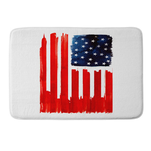 Robert Farkas Stars And Stripes Memory Foam Bath Mat