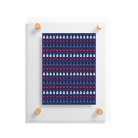 Robert Farkas Summer Pattern Floating Acrylic Print