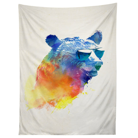 Robert Farkas Sunny bear Tapestry