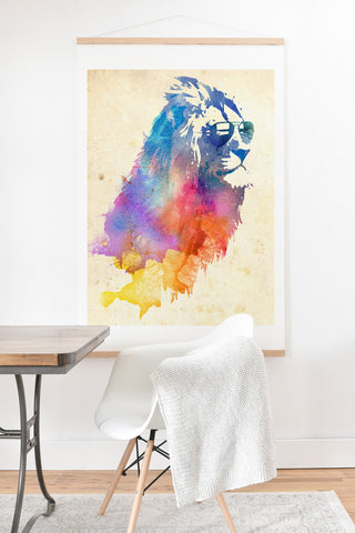 Robert Farkas Sunny Leo Art Print And Hanger