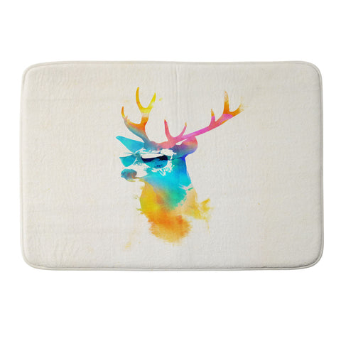 Robert Farkas Sunny stag Memory Foam Bath Mat