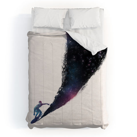 Robert Farkas Surfing In The Universe Comforter