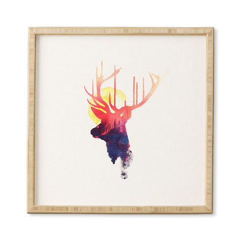 Robert Farkas The burning sun 2 Framed Wall Art
