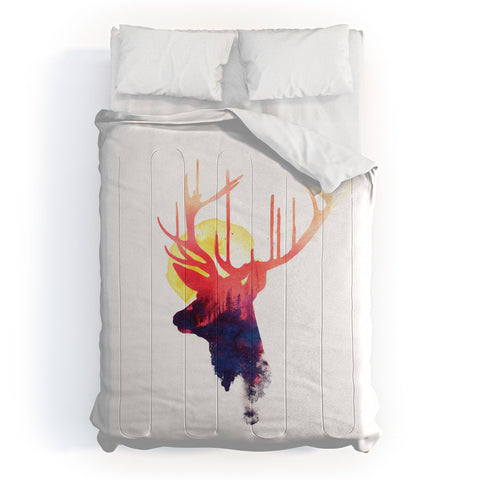 Robert Farkas The burning sun 2 Comforter