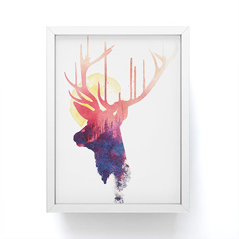 Robert Farkas The burning sun 2 Framed Mini Art Print