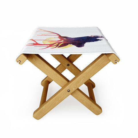Robert Farkas The burning sun Folding Stool