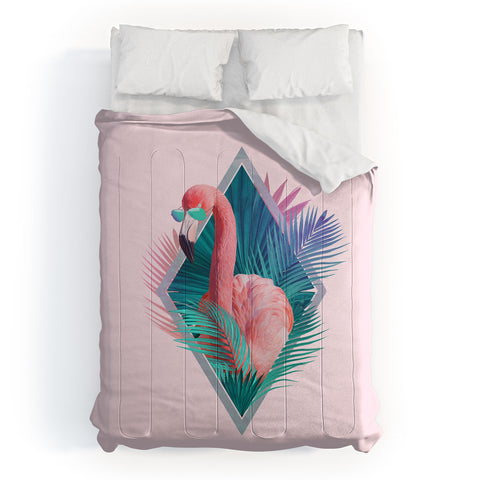 Robert Farkas The Flamingo from Vegas Comforter